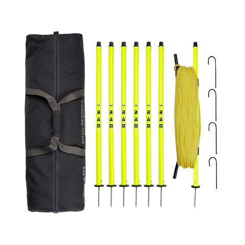 Portable Pitch Respect Barriers - 60m Rope