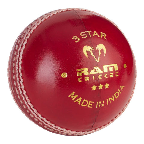 Ram Cricket 3 Star Match Ball - Box of 6