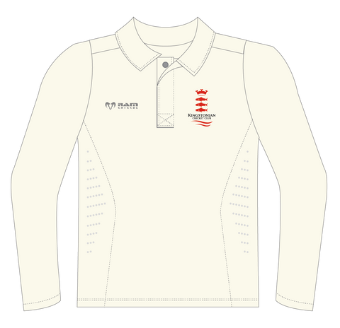 Kingstonian CC - Protec Cricket Shirt - Long Sleeve