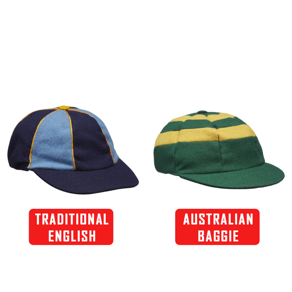 Custom Traditional Cricket Cap - English or Australian Baggy Cap