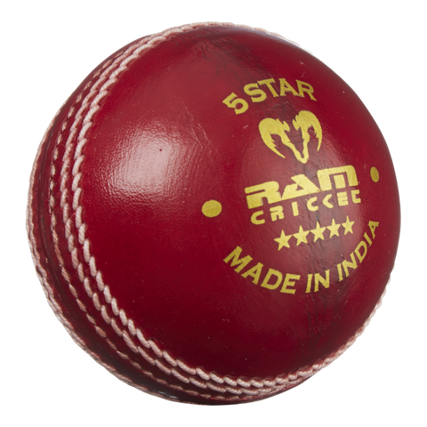 Ram Cricket 5 Star Match Ball - Box of 6
