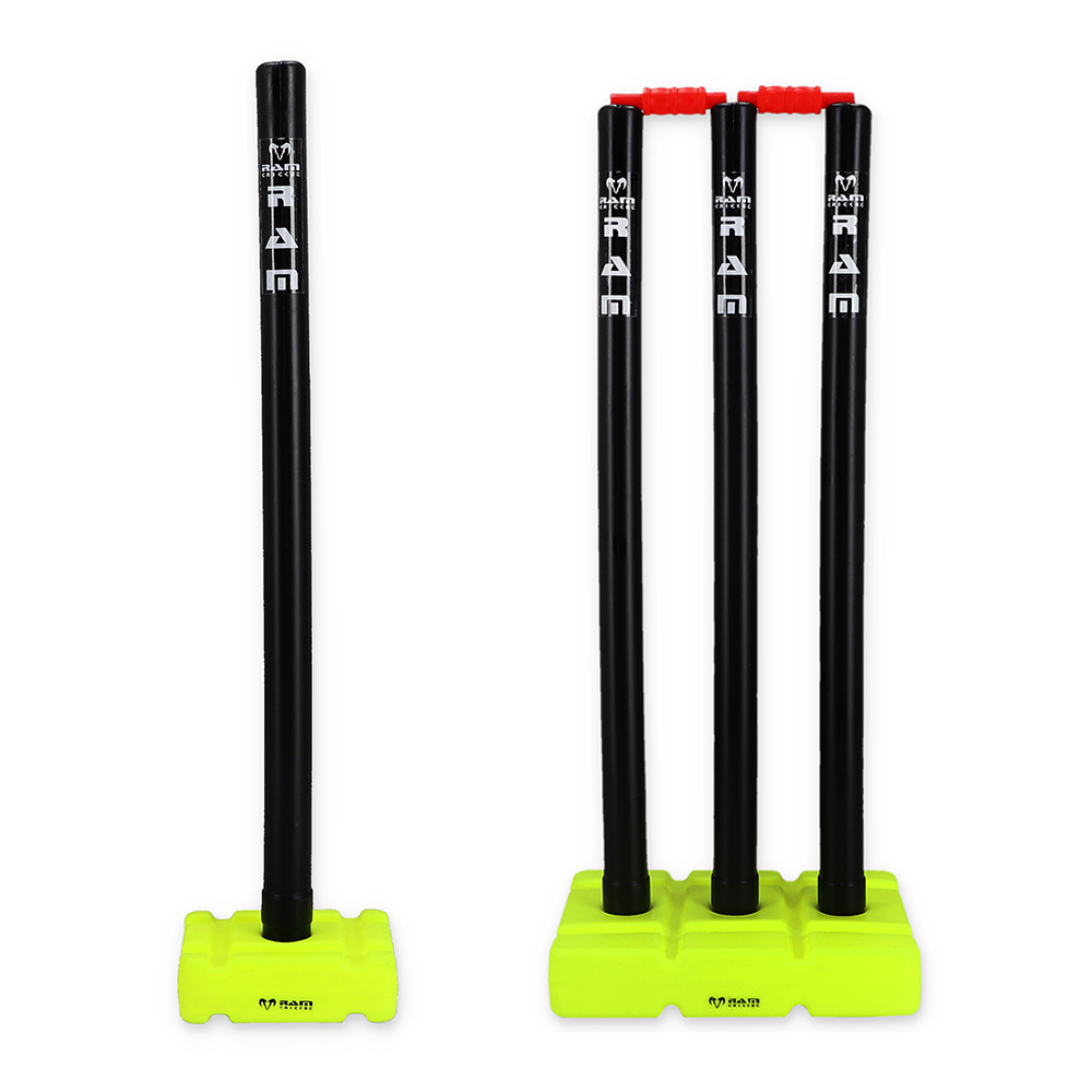 Ram Mini Crazy Cricket Set - Approx. 5-9 Years - 1 x Size 2 Bat - Durable and Balanced Mercury Cricket Style Set for Training, Matches, Garden, Beach or Park Ram Mini Crazy Cricket Set - Approx. 5-9 Years - 1 x Size 2 Bat - Durable and Balanced Mercury Cricket Style Set for Training, Matches, Garden, Beach or Park