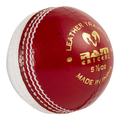 Ram Cricket Leather Coaching Ball - Box of 6
